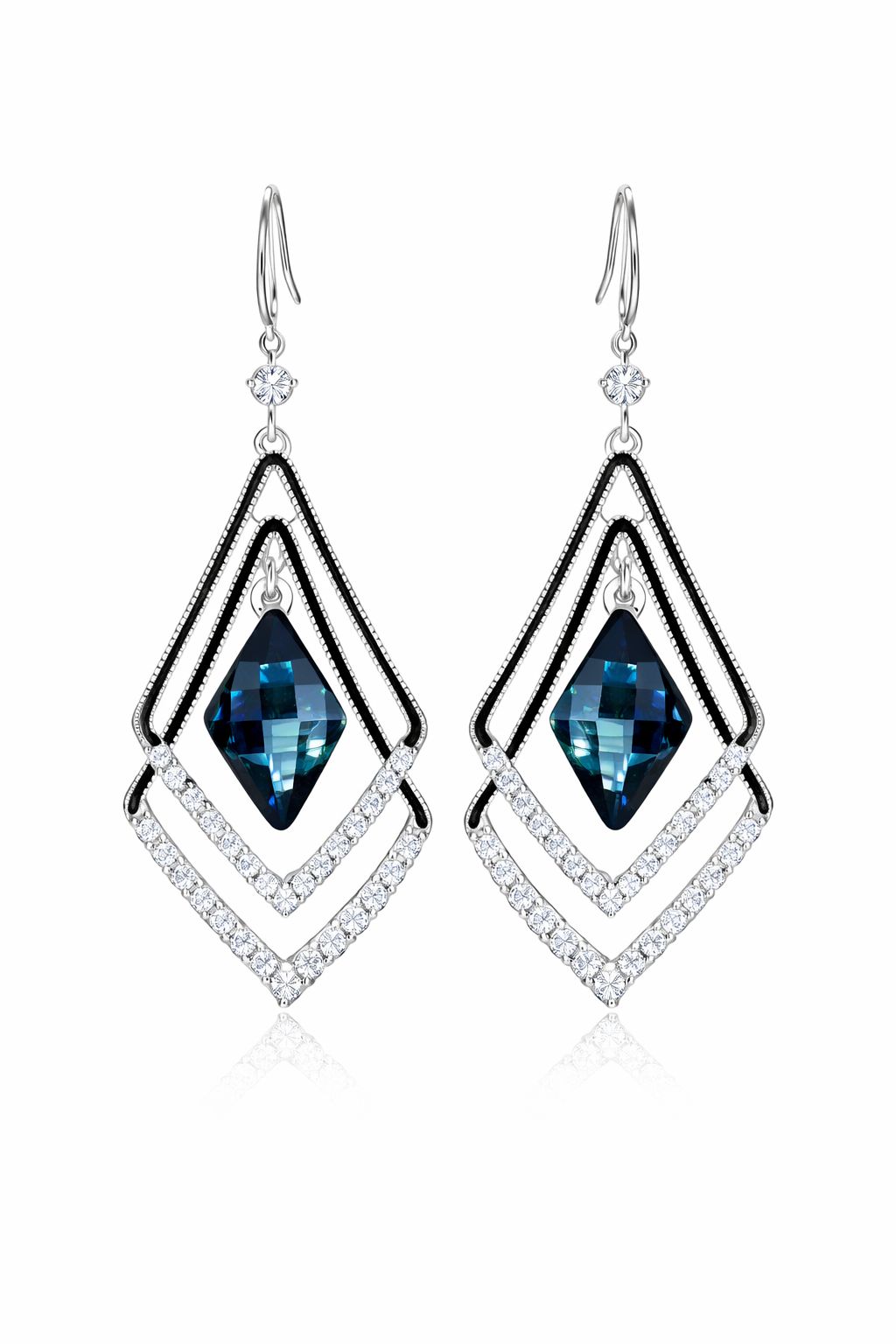 Khai Sapphire Prism Earrings