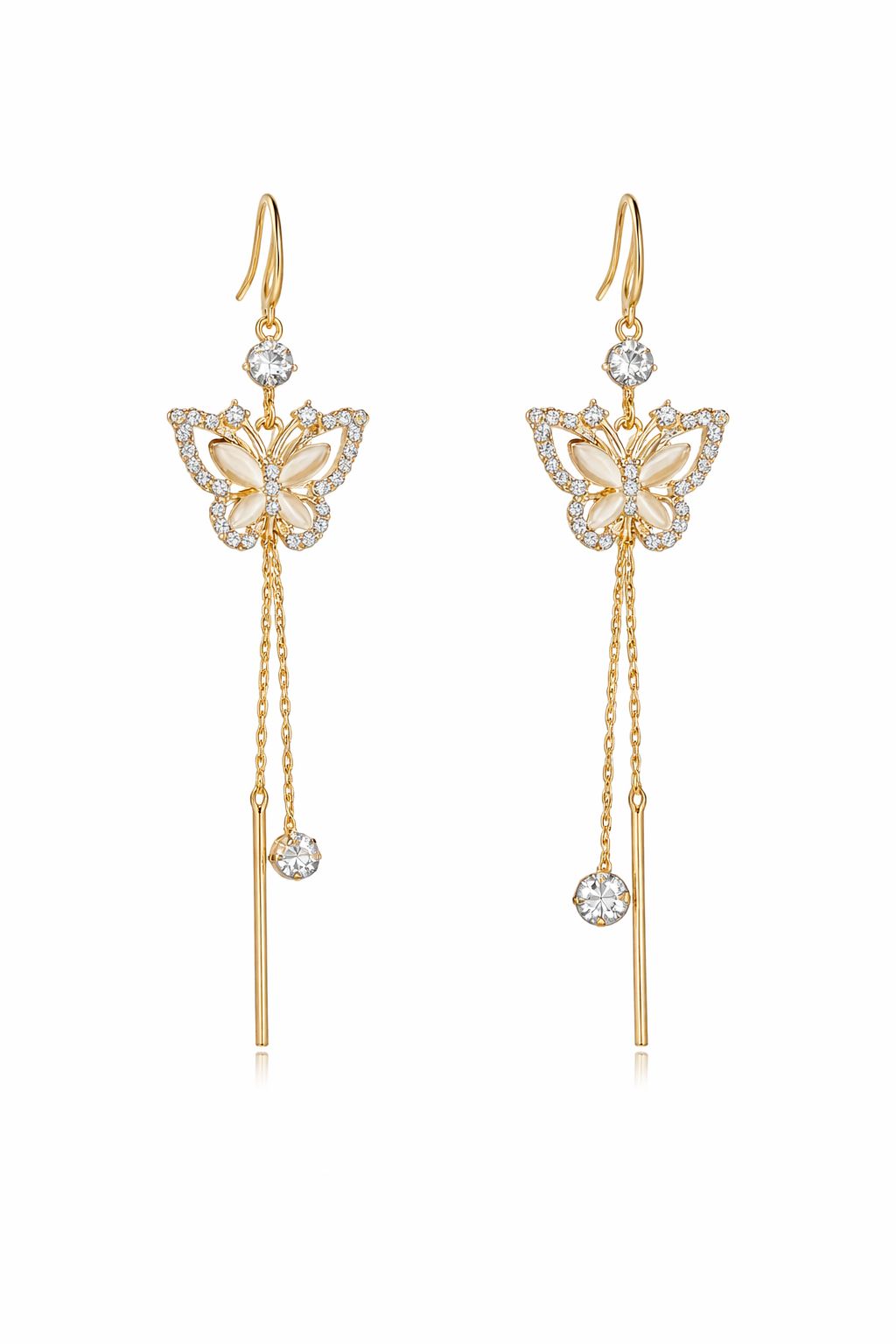 Khai Aurora Butterfly Earrings