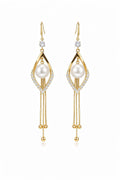 Khai Pearl Cascade Earrings
