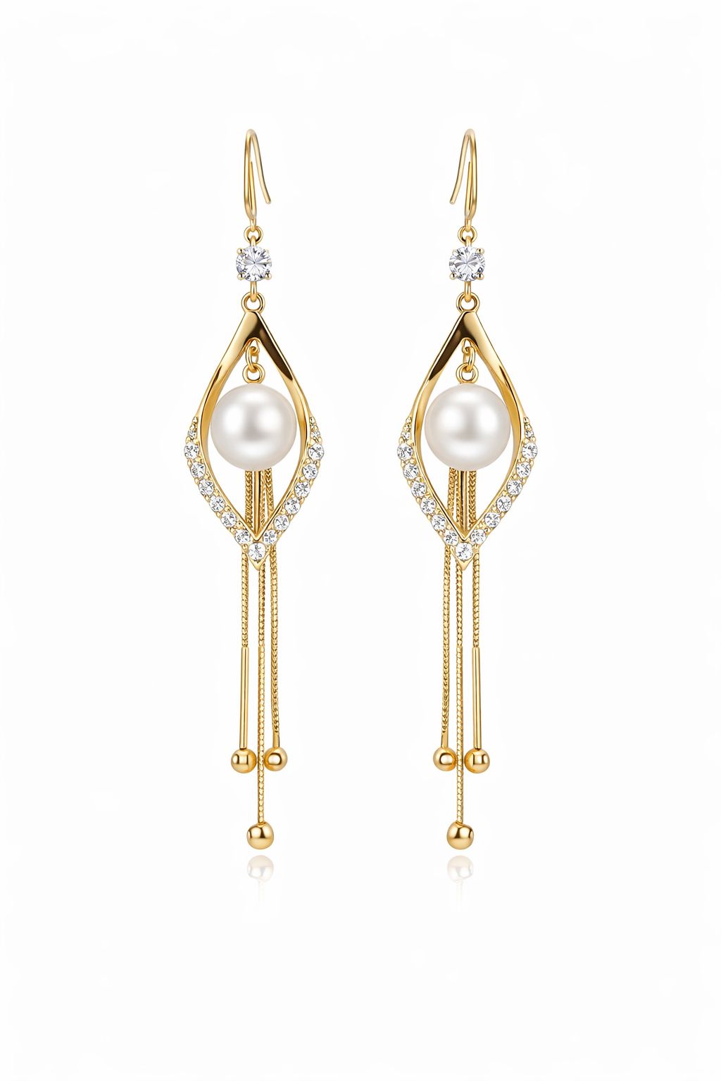 Khai Pearl Cascade Earrings